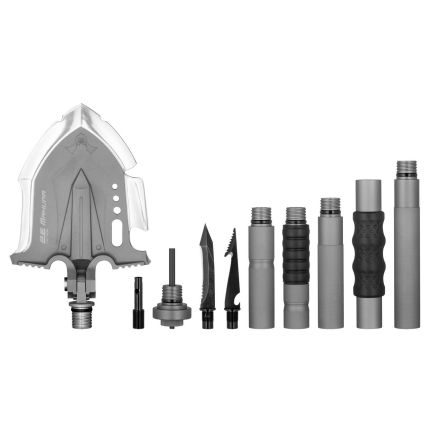 Лопата складна тактична багатофункціональна мультитул 23 в 1 2E Mahura Steel Gray 2E-TSMTSF3-STGR фото