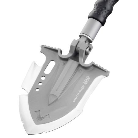 Лопата складная тактическая многофункциональная мультитул 23 в 1 2E Mahura Steel Gray 2E-TSMTSF3-STGR фото