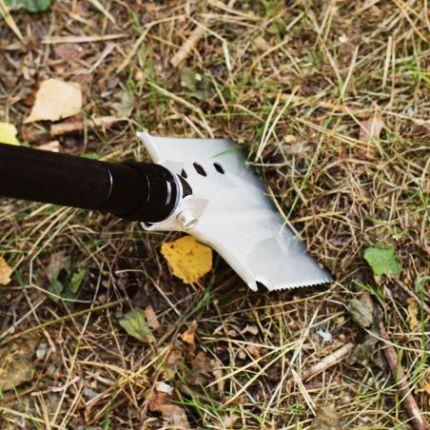 Лопата складная тактическая многофункциональная мультитул 12 в 1 Adimanti HK001 фото