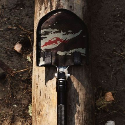 Лопата складная тактическая многофункциональная мультитул 12 в 1 Adimanti HK001 фото