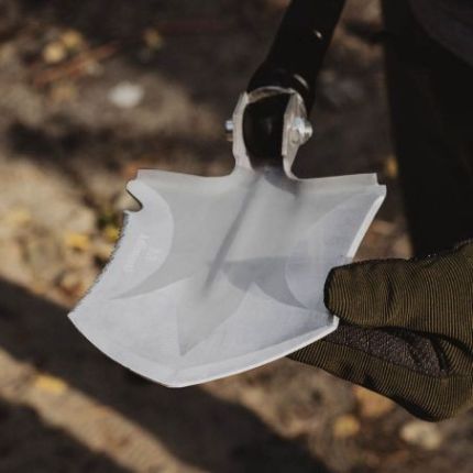 Лопата складная тактическая многофункциональная мультитул 10 в 1 Adimanti HK002 фото