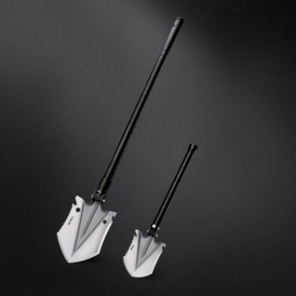 Лопата складная тактическая многофункциональная мультитул 15 в 1 NexTool NE0114 фото