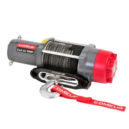 ᐉ Лебідка електрична 12 вольт ComeUp ATV Cub 4s std 4000 LBS (синтетичний трос), купити в Україні