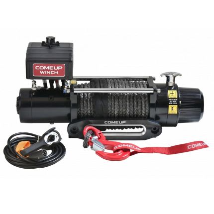 Лебедка электрическая 12 вольт ComeUp DV-9s 9000 LBS (синтетический трос), купить в Украине