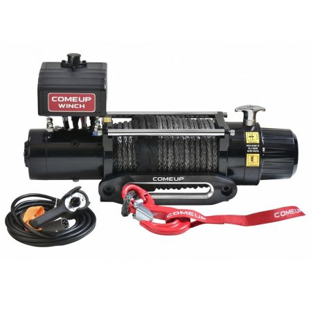Лебедка электрическая 12 вольт ComeUp DV-9s 9000 LBS (синтетический трос), купить в Украине
