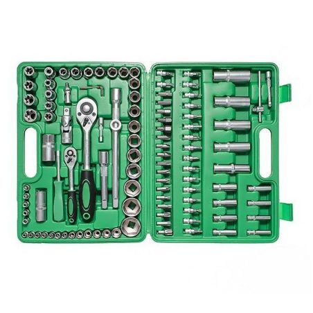 Полупрофессиональный набор инструментов для авто Intertool ET-6108SP 108 ед. фото