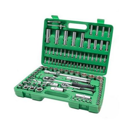 Полупрофессиональный набор инструментов для авто Intertool ET-6108SP 108 ед. фото