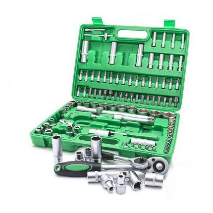 Полупрофессиональный набор инструментов для авто Intertool ET-6108SP 108 ед. фото