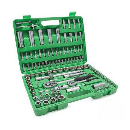 Полупрофессиональный набор инструментов для авто Intertool ET-6108SP 108 ед. фото