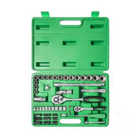 Полупрофессиональный набор инструментов для авто Intertool ET-6072SP 72 ед. фото