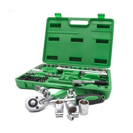 Полупрофессиональный набор инструментов для авто Intertool ET-6072SP 72 ед. фото