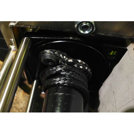 Грибок для крепления синтетического троса к барабану лебедки фото