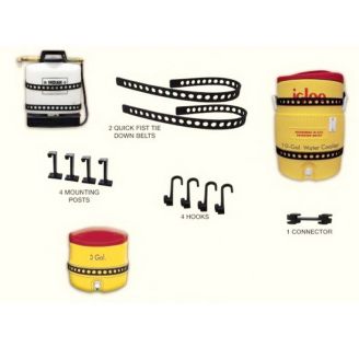 Кріплення універсальне Quick Fist Rubber Tie Down Belt Pack 11075 (компл.10 од.) фото 2