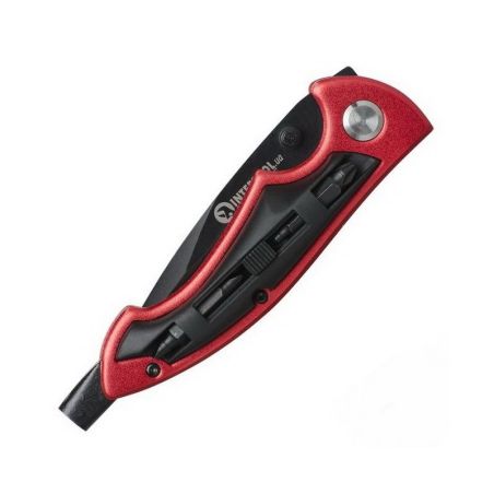 Нож туристический складной с отвертками INTERTOOL (HT-0592) фото