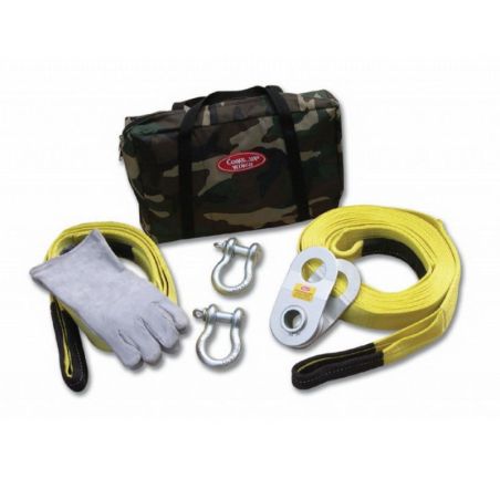Такелажный набор для буксировки и лебежения (ComeUp 881088) 9 ед. фото Такелажный набор для буксировки и лебежения (ComeUp 881088) 9 ед. фото