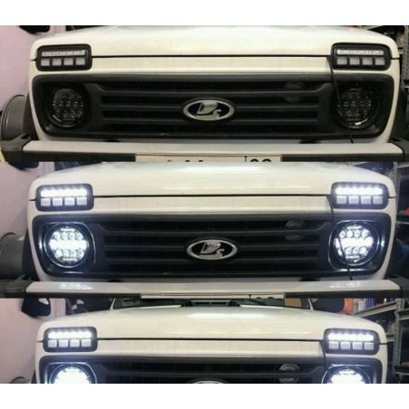 Led подфарники Нива фото Led подфарники Нива фото