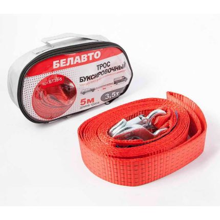 Трос буксировочный БЕЛАВТО 3,5 тонны (крюк-крюк) фото