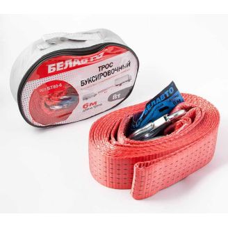 Трос буксирувальний БЕЛАВТО 8 тонн (гак-гак) фото 2
