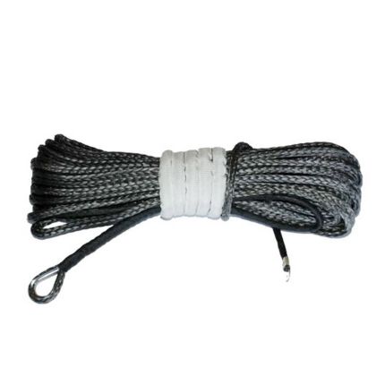 Кевларовый (синтетический) трос для лебёдки 9,5 мм 30 м Dragon Winch фото