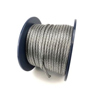 Кевларовый (синтетический) трос для лебёдки (Dyneema SK-78) 8 мм фото