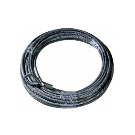 Трос для лебідки сталевий T-Max EW-11000 9,2 мм 28,5 м фото