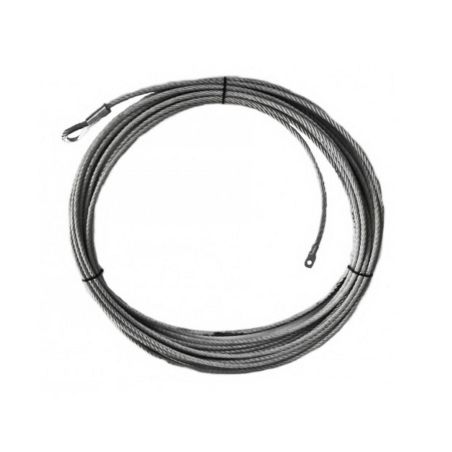 Трос для лебедки стальной Dragon Winch 10 мм 28 м фото