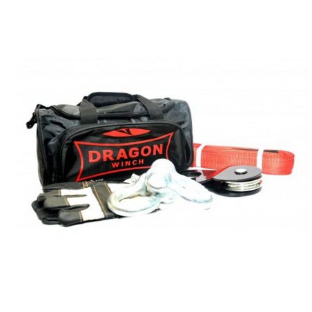 Такелажный набор для буксировки и лебежения (Dragon Winch dw20036) 7 ед. фото
