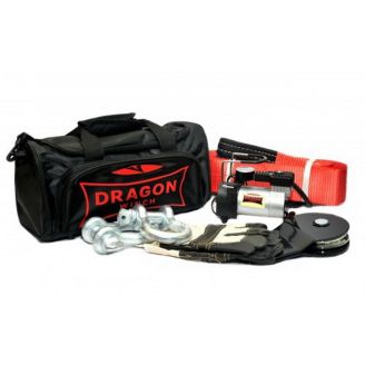 Такелажный набор для буксировки и лебежения (Dragon Winch dw20035) 8 ед. фото