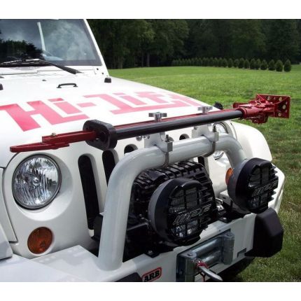 Крепление для реечного домкрата к трубе бампера Hi-Lift TM-700 фото