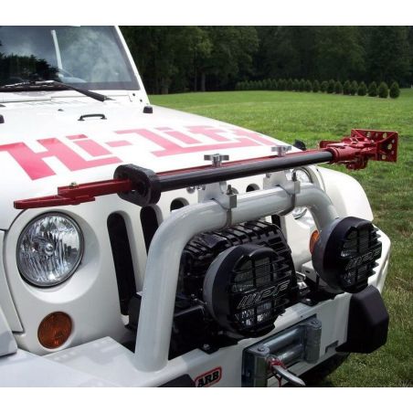 Крепление для реечного домкрата к трубе бампера Hi-Lift TM-750 фото