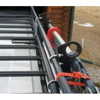 Крепление для реечного домкрата (лопаты) к багажнику ARB Kaymar K6203 фото 2