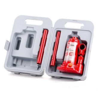 Гидравлический домкрат для авто - Intertool GT0051 (2 тонны, 158-308 мм, кейс) фото 2