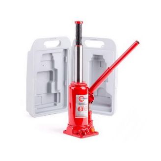 Гідравлічний домкрат для авто - Intertool GT0053 (5 тонн, 200-385 мм, кейс) фото