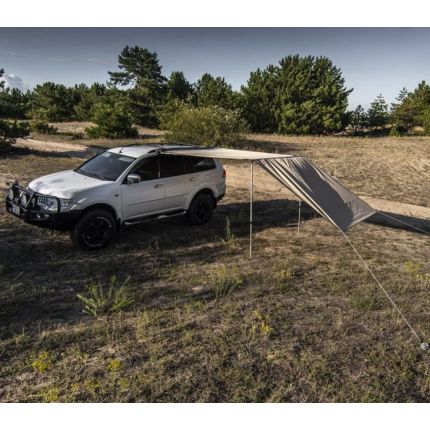 Автомобильный тент маркиза ORPRO 2 x 2.5 м (с боковой стенкой и LED подсветкой) фото