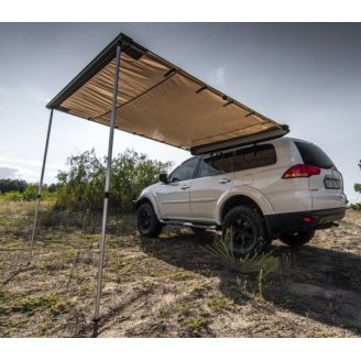 Автомобільний тент маркіза ORPRO 2 x 2.5 м (з бічною стінкою та LED підсвічуванням) фото