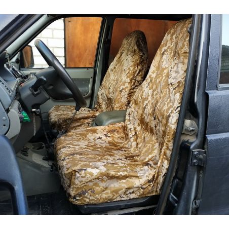Чехлы грязезащитные на предние и задние сиденья - NADI auto пиксель пустыня 1130-1624 фото