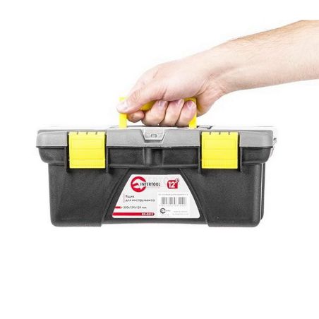 Пластиковый ящик для инструментов Intertool BX-0312 (12") фото Пластиковый ящик для инструментов Intertool BX-0312 (12") фото