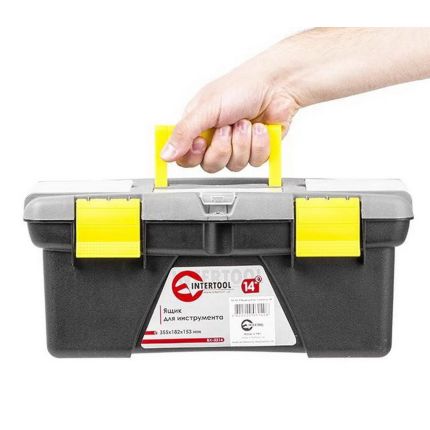 Пластиковый ящик для инструментов Intertool BX-0314 (14") фото