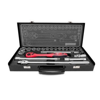Профессиональный набор инструментов для авто Intertool ET-6025 25 ед. фото 2