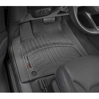 Резиновые коврики WeatherTech в салон авто Audi Q7 2016+ (передний и задний (второй) ряд) фото 2