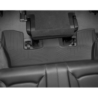 Резиновые коврики WeatherTech в салон авто Audi Q7 2016+ (задний (третий) ряд) фото 2