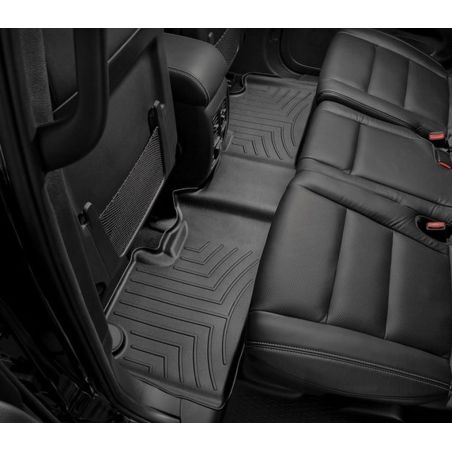Резиновые коврики WeatherTech в салон авто Jeep Grand Cherokee 2016+ (передний и задний ряд) фото