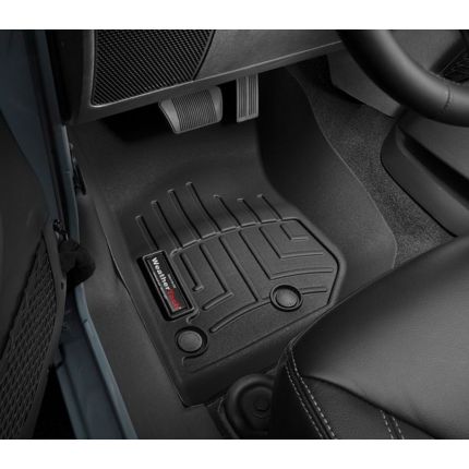 Резиновые коврики WeatherTech в салон авто Jeep Wrangler JK 2014+ (передний и задний ряд) фото