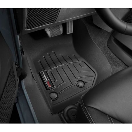 Резиновые коврики WeatherTech в салон авто Jeep Wrangler JK 2014+ (передний и задний ряд) фото