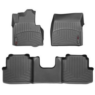 Резиновые коврики WeatherTech в салон авто Mercedes G-Class (W463/464) 2013+ (передний и задний ряд) фото