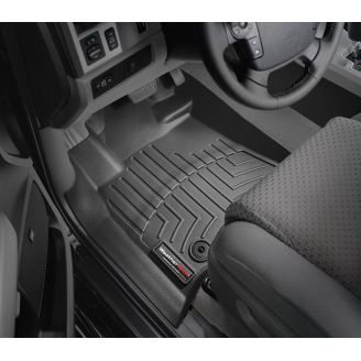 Резиновые коврики WeatherTech в салон авто Toyota Sequoia 2012+ (передний и задний ряд без консоли) фото 2