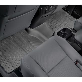 Резиновые коврики WeatherTech в салон авто Toyota Sequoia 2012+ (передний и задний ряд с консолью) фото 2