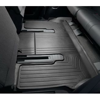 Резиновые коврики WeatherTech в салон авто Toyota Sequoia 2012+ (задний (третий) ряд ковши) фото