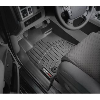 Резиновые коврики WeatherTech в салон авто Toyota Tundra 2012+ (передний и задний ряд Double Cab) фото 2