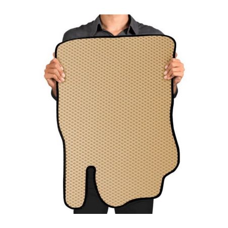 Автоковрики EvaCar без бортов - СТАНДАРТ (2 ряда) фото